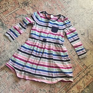 Gymboree Toddler Girl Striped Tunic Dress Size 3t